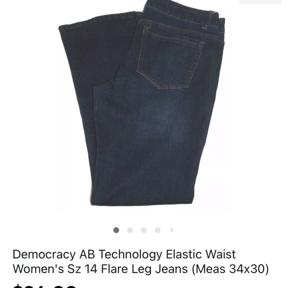 Democracy Ab solution size 14 jeans